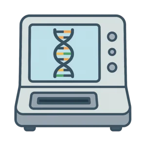 Illustration of DNA Sequencing