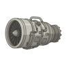 Illustration of Jet Engine