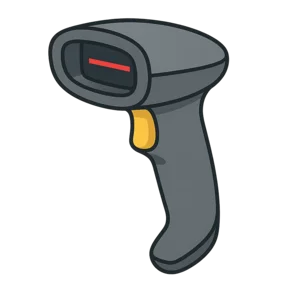 Illustration of Barcode Scanner