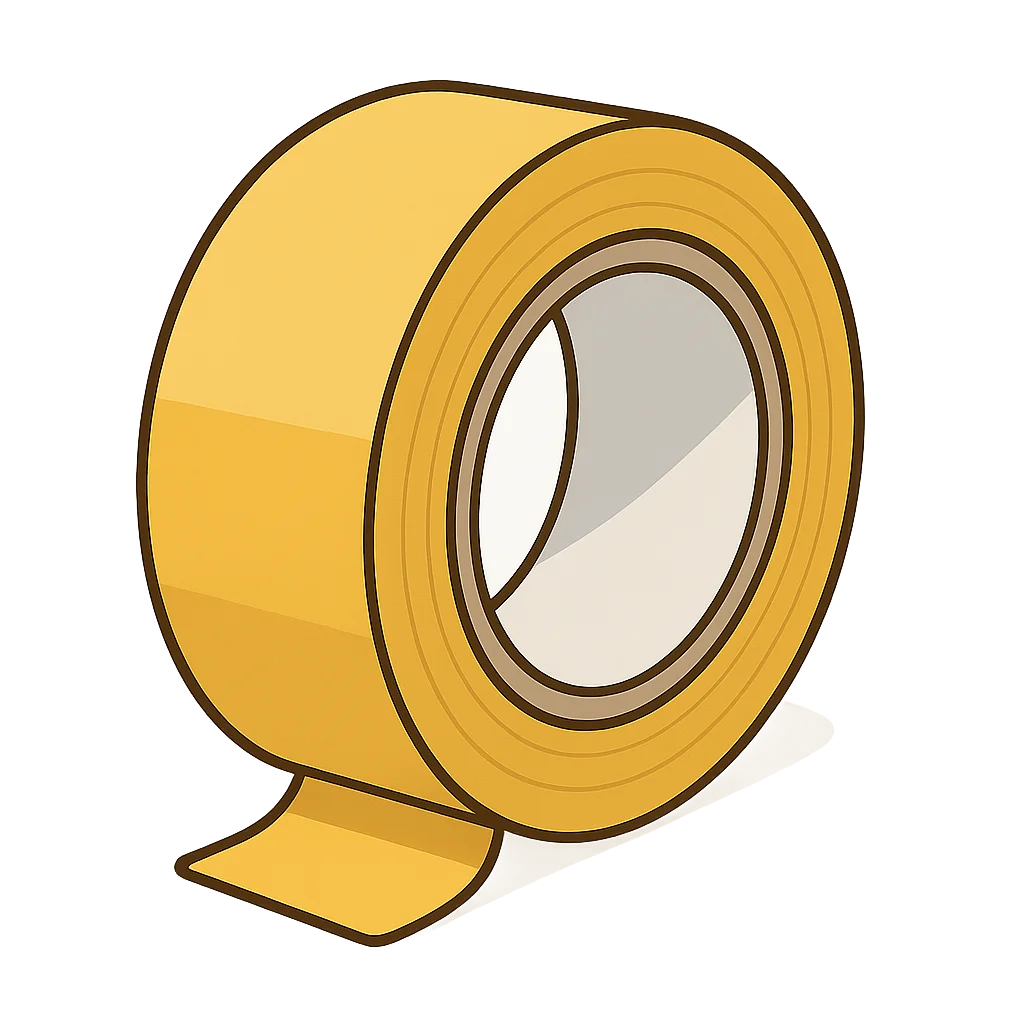 Illustration of Adhesive Tape