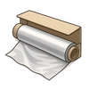 Illustration of Aluminum Foil