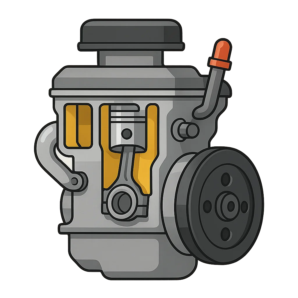 Illustration of Internal Combustion Engine