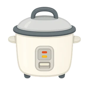 Illustration of Rice Cooker