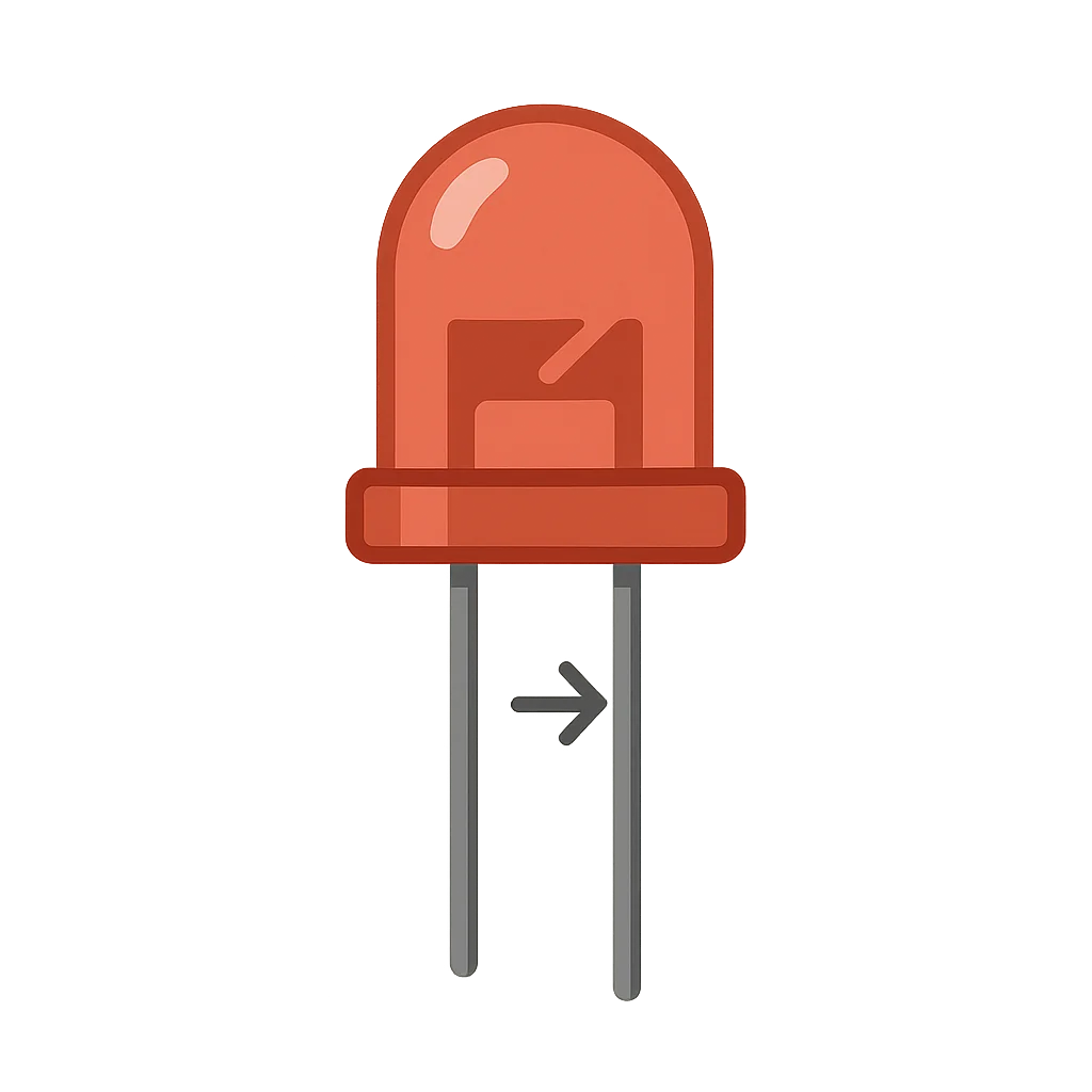 Illustration of Light Emitting Diode