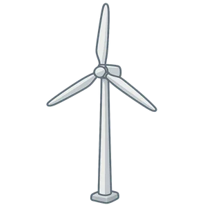 Illustration of Wind Turbine