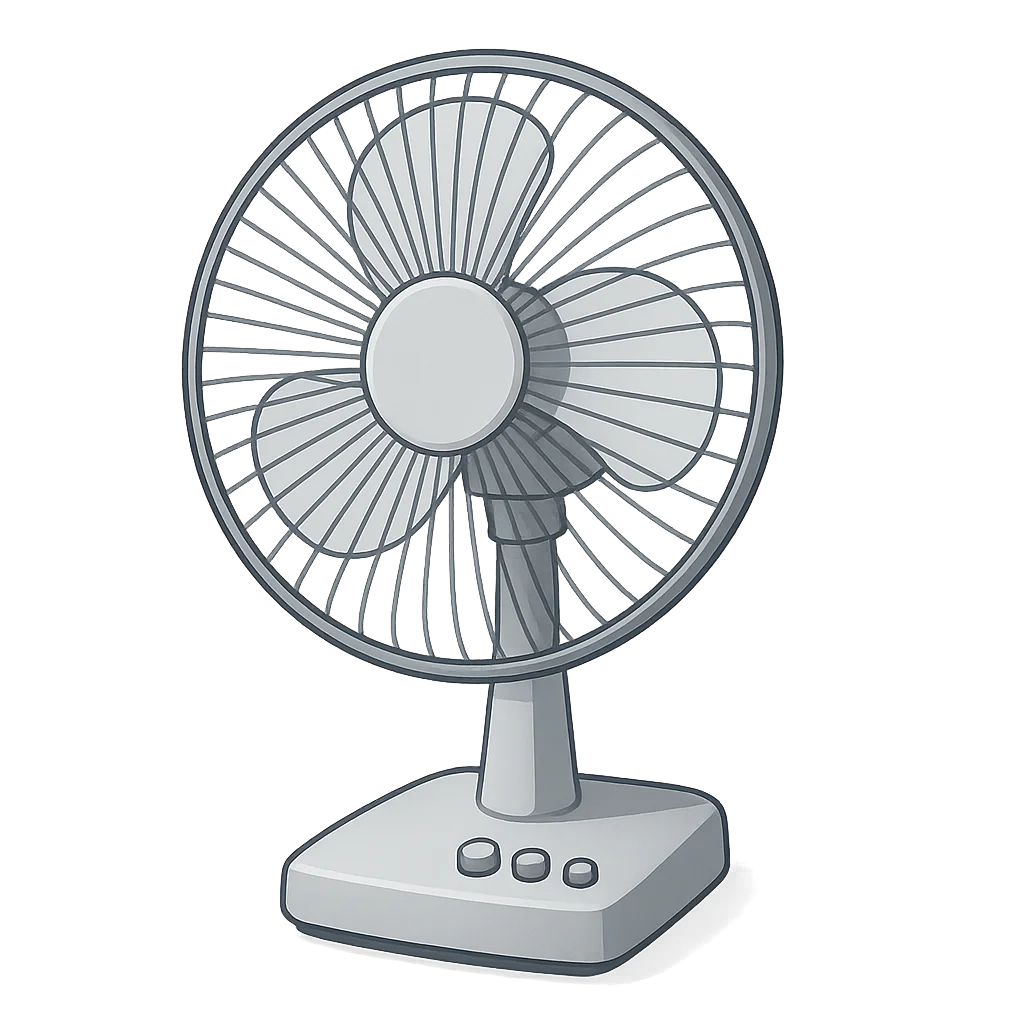 Illustration of Electric Fan