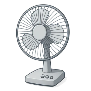 Illustration of Electric Fan
