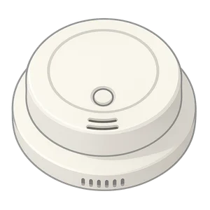 Illustration of Smoke Detector
