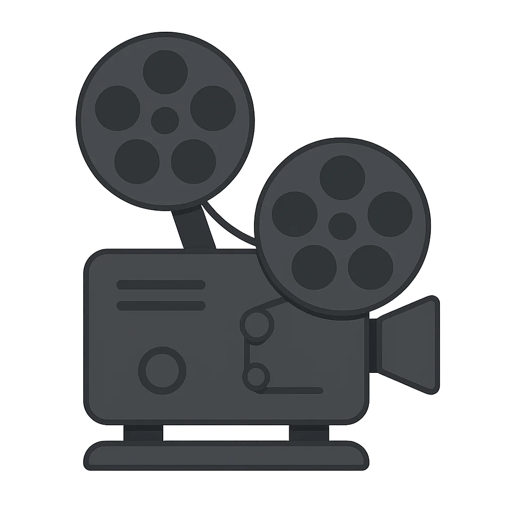 Illustration of Movie Projector