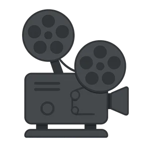 Illustration of Movie Projector