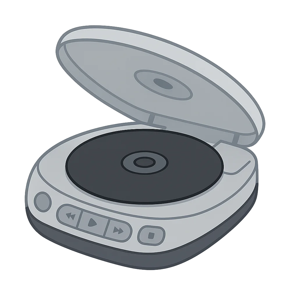 Illustration of CD Player