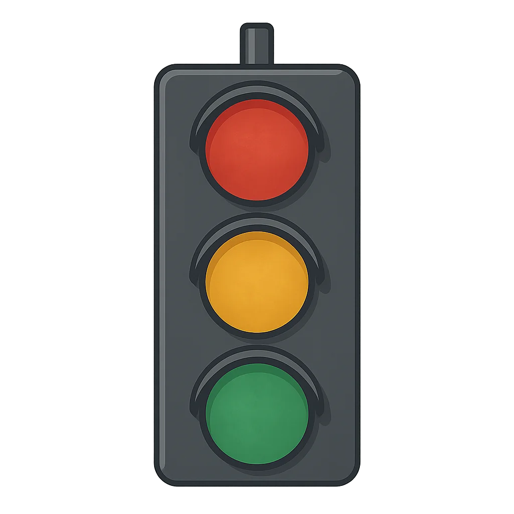 Illustration of Traffic Light