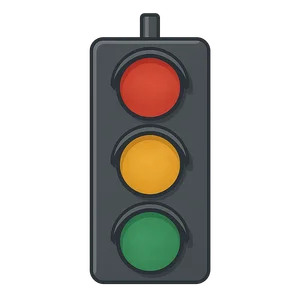 Illustration of Traffic Light