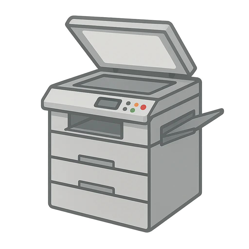 Illustration of Photocopier