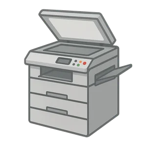 Illustration of Photocopier