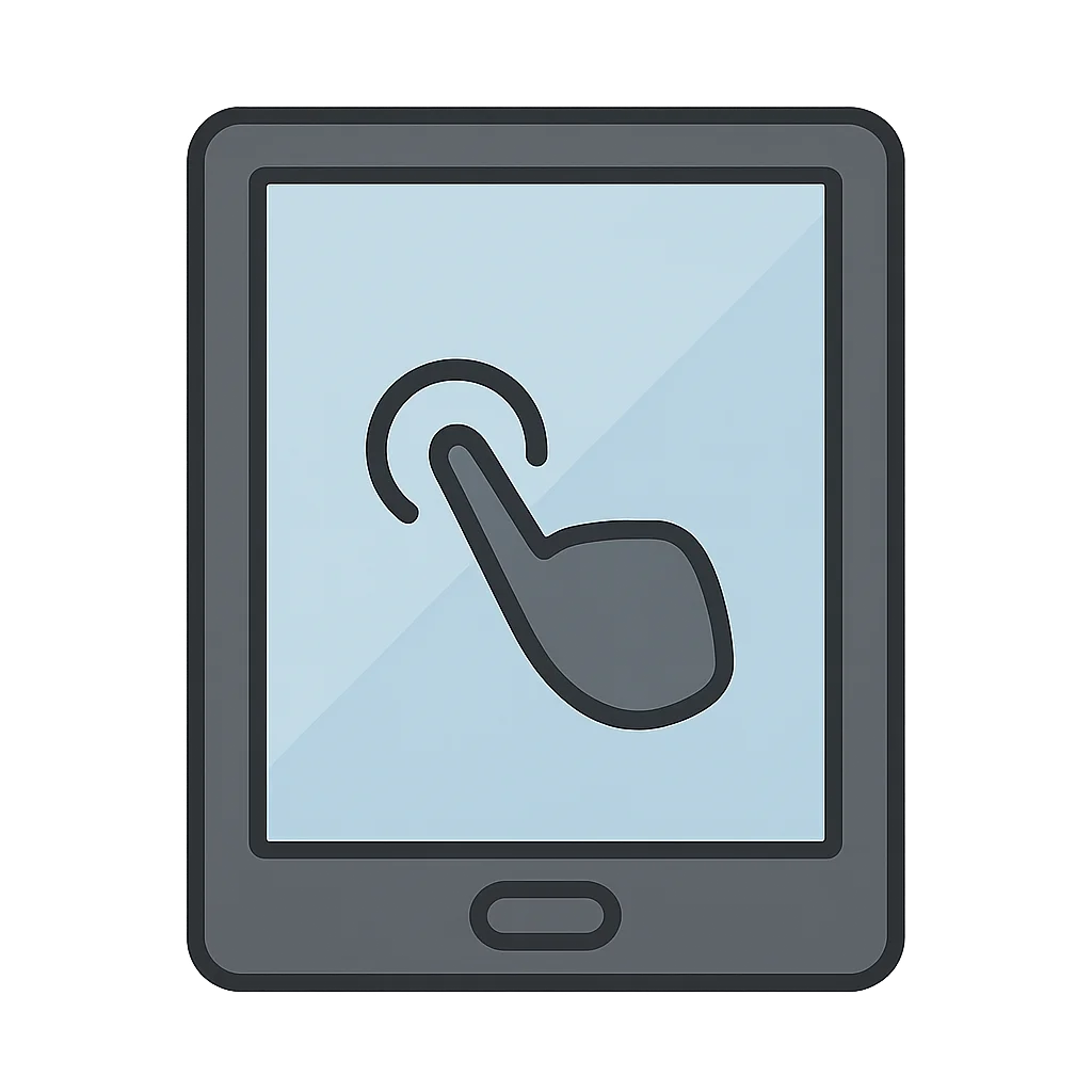 Illustration of Touchscreen