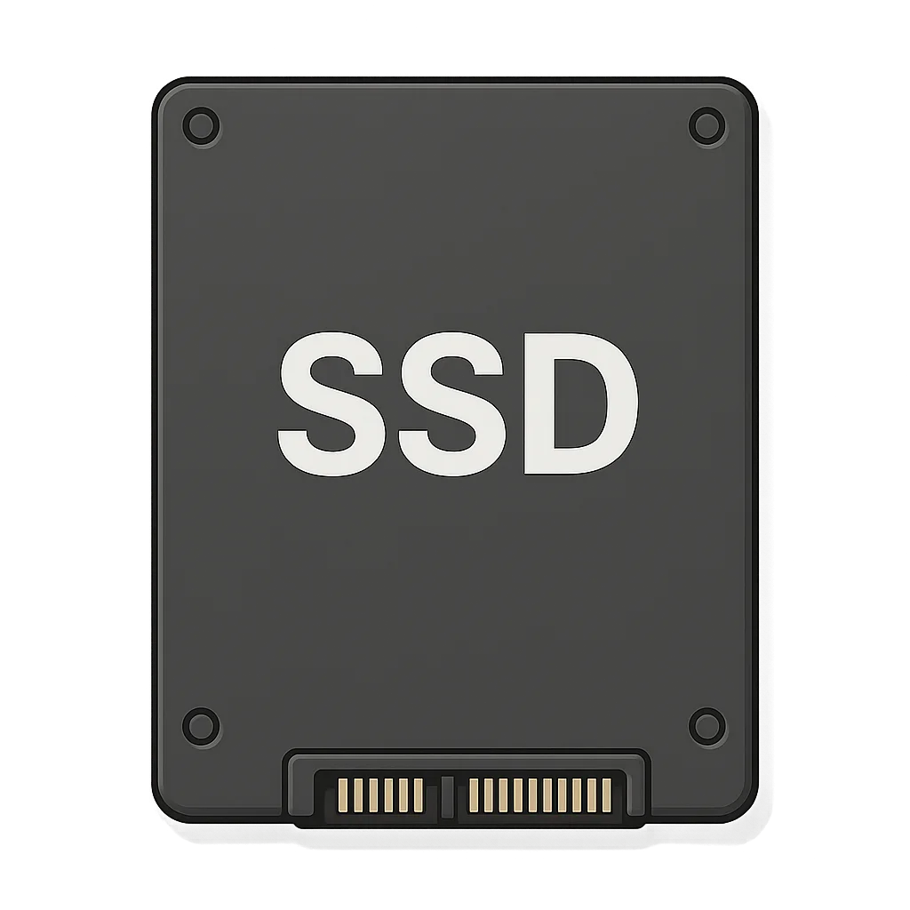 Illustration of Solid State Drive