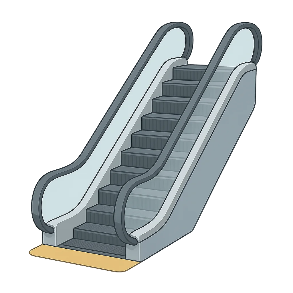 Illustration of Escalator