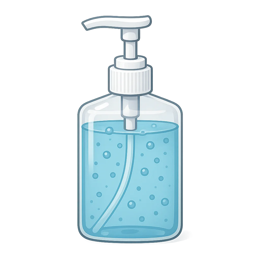 Illustration of Hand Sanitizer
