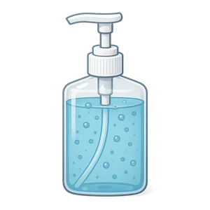 Illustration of Hand Sanitizer