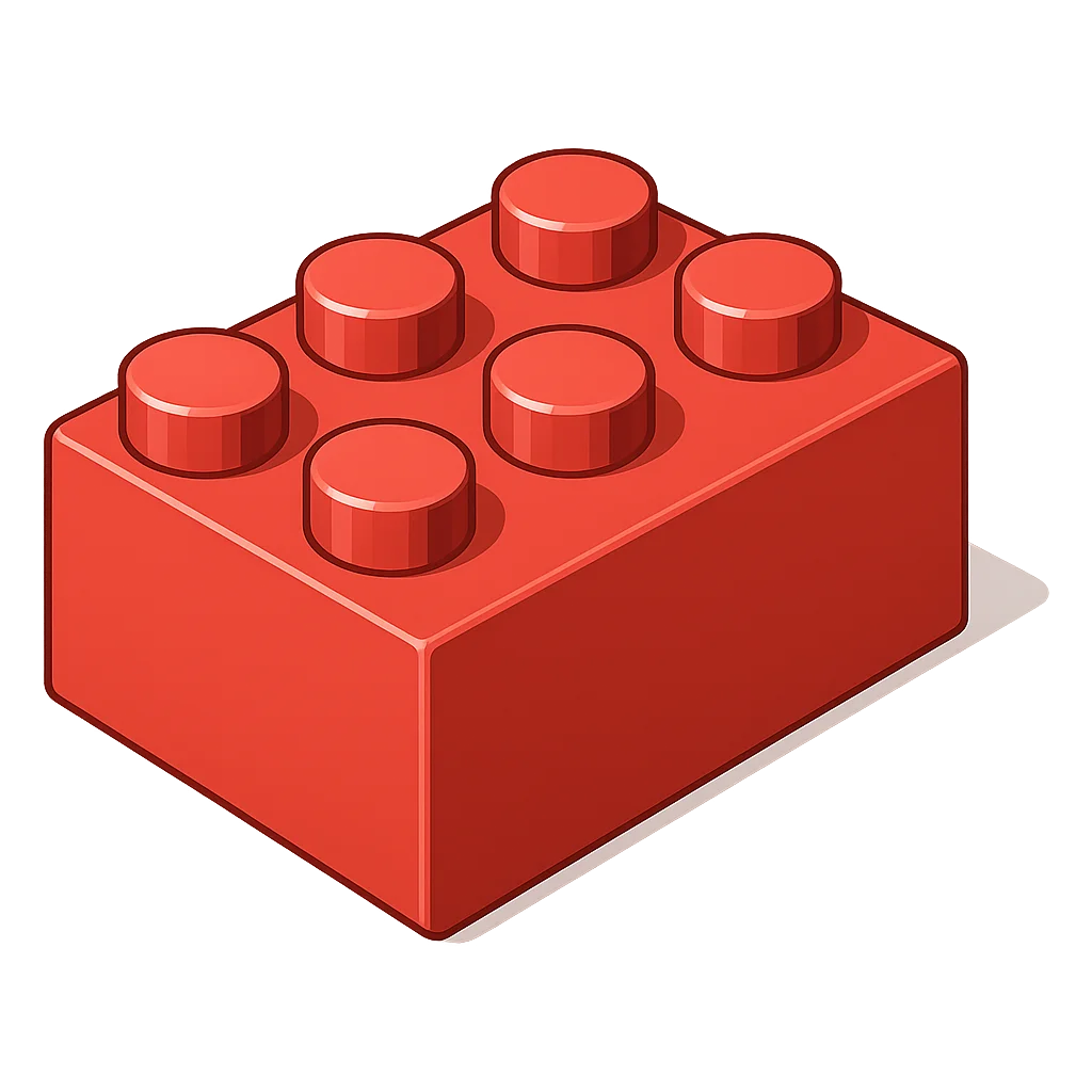 Illustration of LEGO Brick