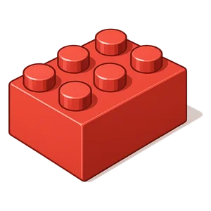 Illustration of LEGO Brick