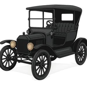 Illustration of Ford Model T