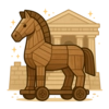 Illustration of The Trojan Horse