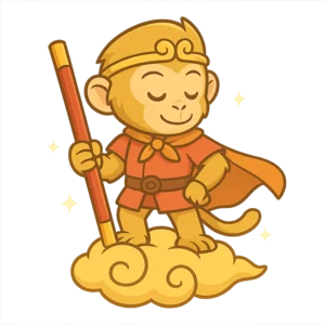 Illustration of The Monkey King - Chinese