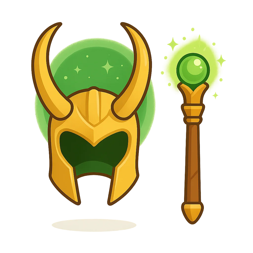 Illustration of Loki - Norse