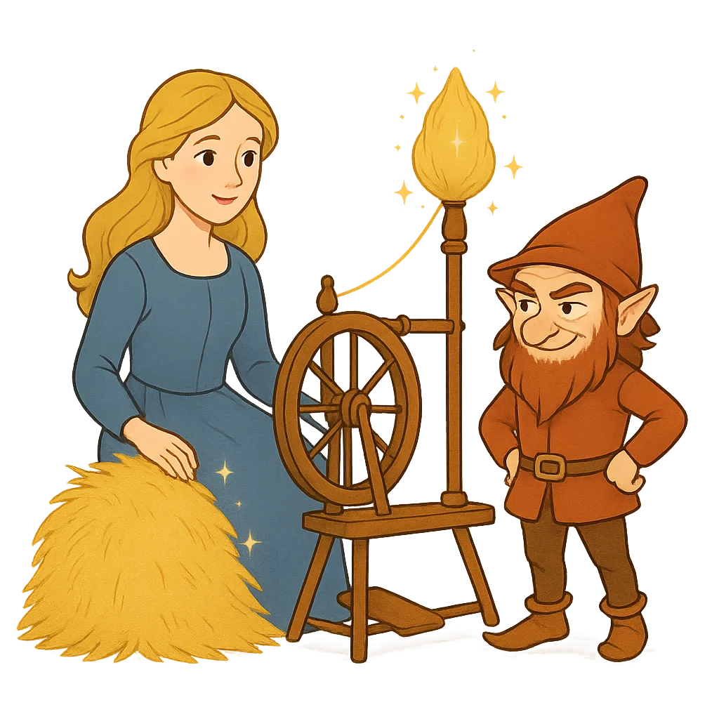 Illustration of Rumpelstiltskin - German