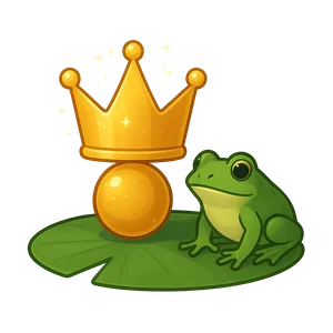 Illustration of The Frog Prince - German