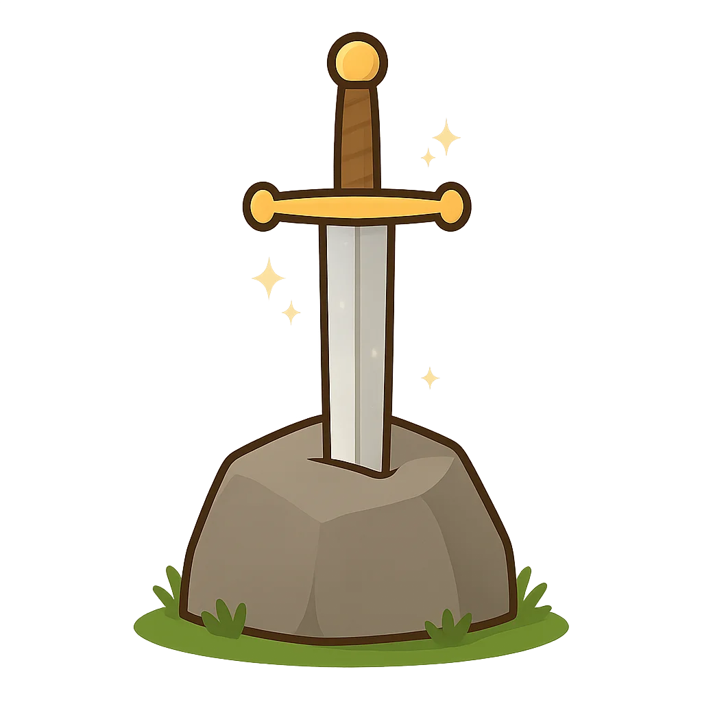 Illustration of The Legend of King Arthur - English