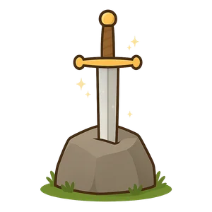 Illustration of The Legend of King Arthur - English