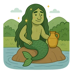Illustration of El Mohán - Colombian