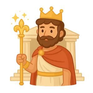 Illustration of King Minos