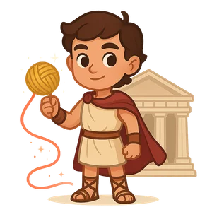 Illustration of Theseus