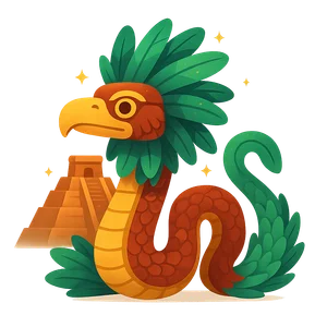 Illustration of Aztec mythology