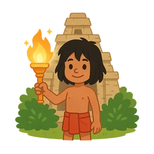 Illustration of Mowgli