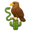 Légende de l'Aigle et du Serpent