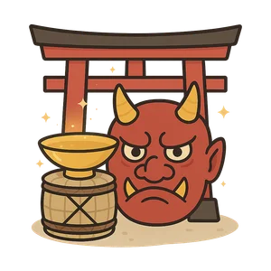 Illustration of Shuten Dōji