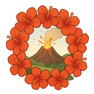 Illustration of Hi'iaka