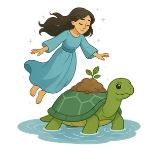 Illustration of Sky Woman