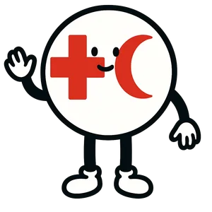 Illustration of International Red Cross and Red Crescent Movement