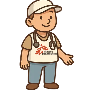 Illustration of Doctors Without Borders