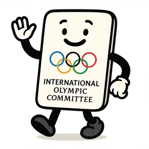 Illustration of International Olympic Committee