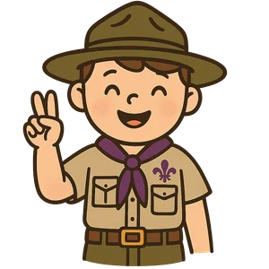 Illustration of The Scout Movement