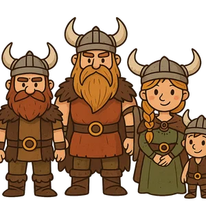 Illustration of Vikings