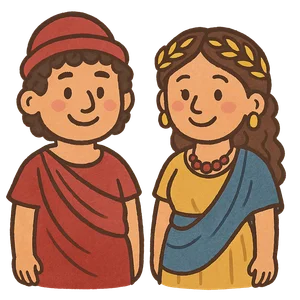 Illustration of Etruscans