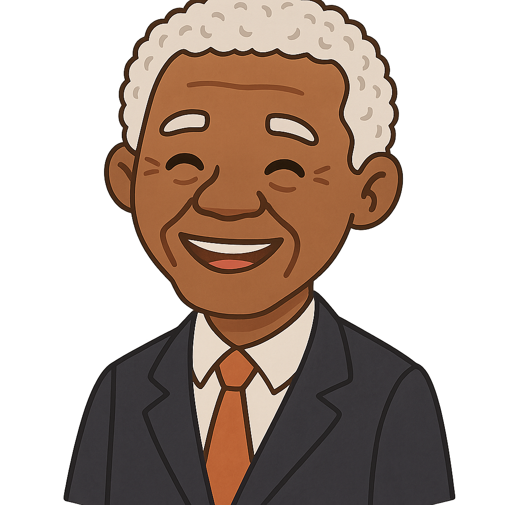 Portrait of Nelson Mandela